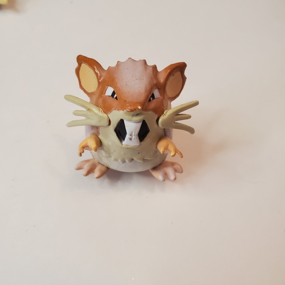 Vintage 1999 Raticate Pokemon Tomy Mini Figure‎ CGTSJ